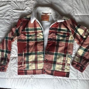 Levi's sherpa trucker jacket